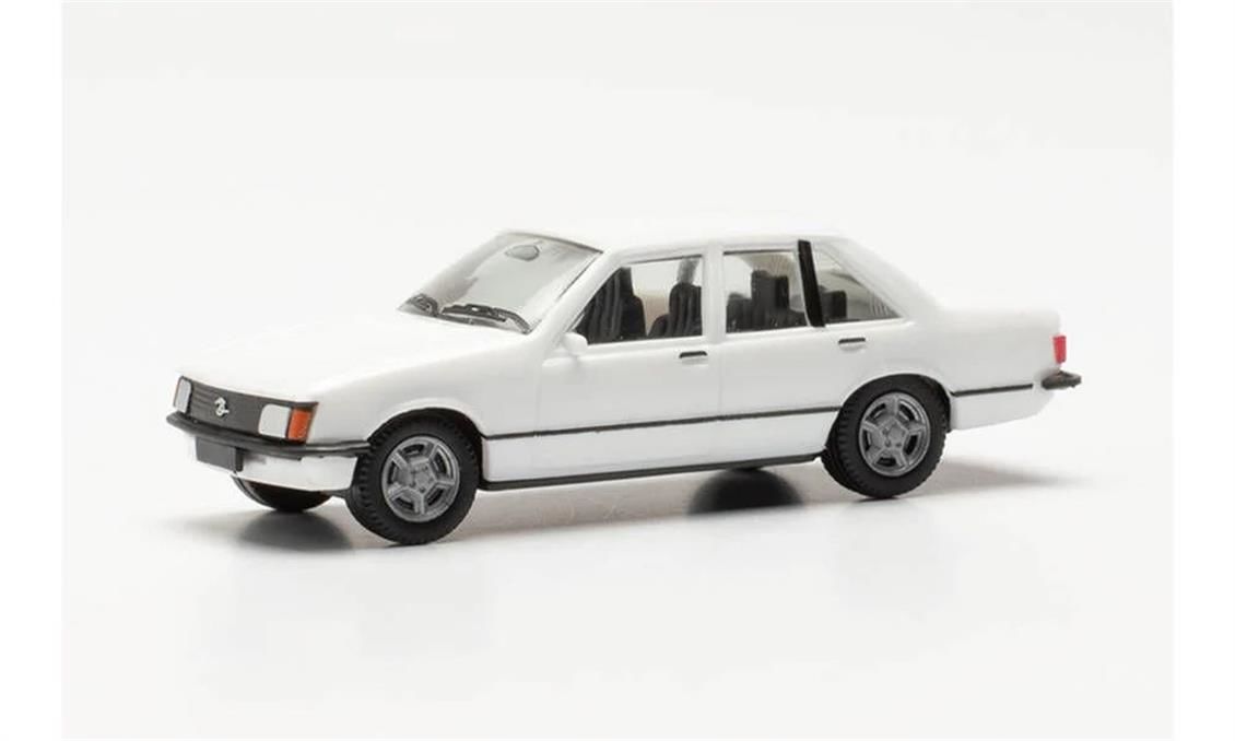 Herpa 29001 1/87 Ölçek Opel Rekord E, Beyaz, Sergilemeye Hazır Model Araç