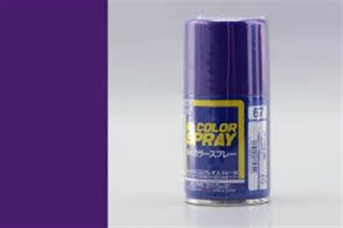 Gunze S067 100 ml. Purple, Sprey Mr.Color Serisi Maket Boyası