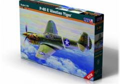 Mistercraft D202 1/72 P-40E (Aleut Kaplanı) Savaş Uçağı Demonte Plastik Maketi