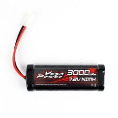 7.2V 3000mAh 6 Cell NiMH Stickpack Battery