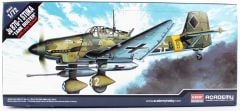 Academy 12450 1/72 Junkers JU-87 G Stuka (Tank Avcısı) Savaş Uçağı Demonte Plastik Maketi