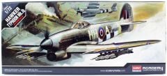 Academy 12462 1/72 Hawker Typhoon IB Savaş Uçağı Demonte Plastik Maketi