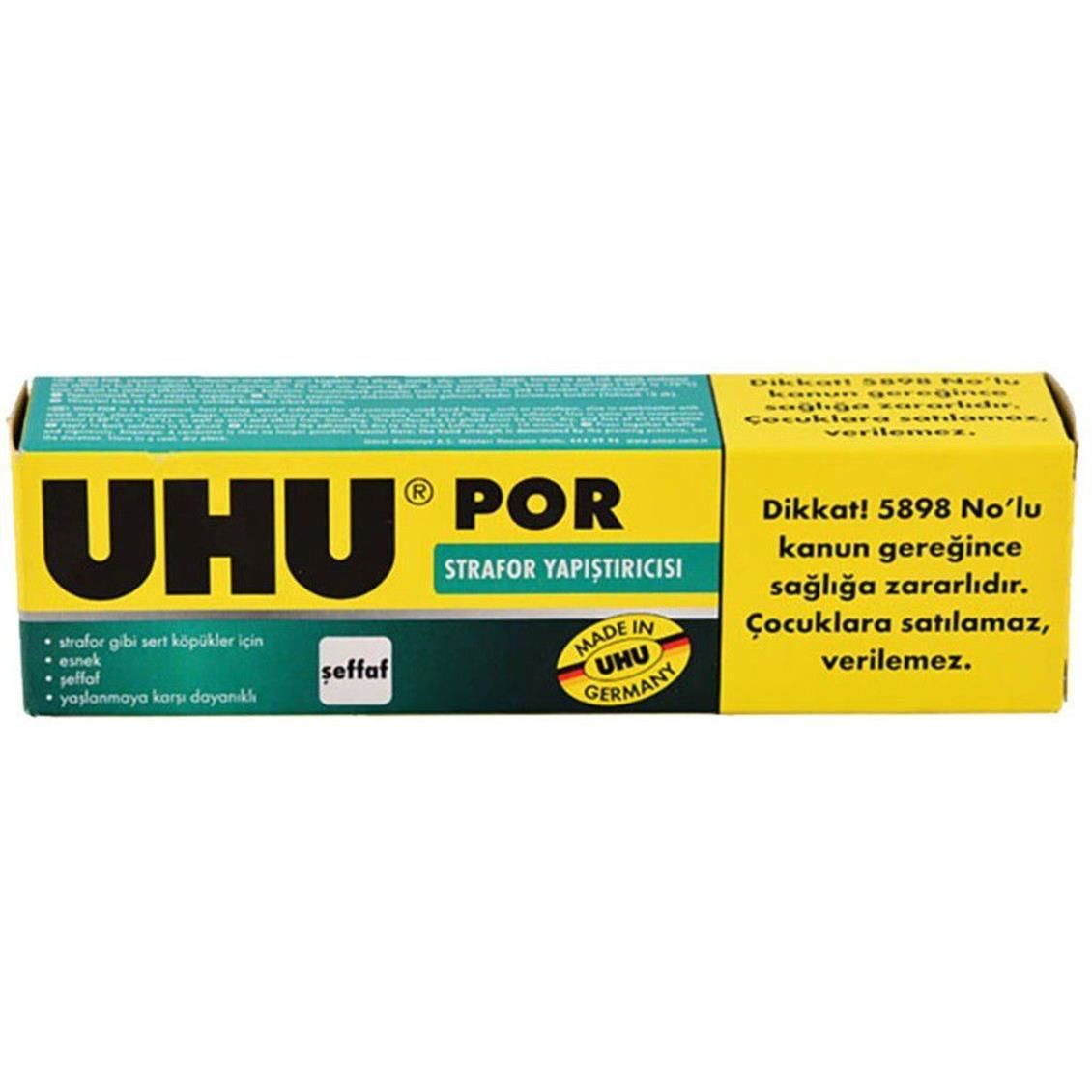 UHU-POR 50 Ml. Strafor Yapıstırıcı