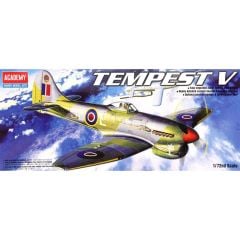 Academy 12466 1/72 Hawker Tempest V Royal Airforce AK Savaş Uçağı Demonte Plastik Maketi