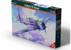 Mistercraft D214 1/72 P-36/H.75 Hawk Savaş Uçağı Demonte Plastik Maketi