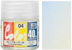Gunze AVC04 10 ml. Kitten Blue Pearl, 40.Yıl Mr.Color Serisi Maket Boyası