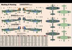 Mistercraft D217 1/72 Fairey Fulmar Mk.I/II Savaş Uçağı Demonte Plastik Maketi