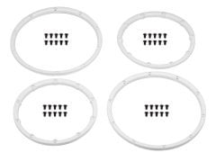 WHEEL BEAD LOCK RINGS (WHITE/FOR 2 WHEELS) BAJA 5