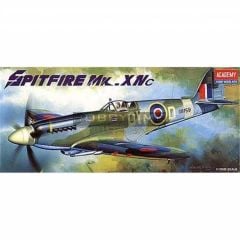Academy 12484 1/72 Spitfire MK XIVC Savaş Uçağı Demonte Plastik Maketi