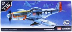 Academy 12485 1/72 P-51D Mustang Savaş Uçağı Demonte Plastik Maketi