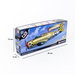 Academy 12492 1/72 P-47D Thunderbolt (Razor Back) Savaş Uçağı Demonte Plastik Maketi