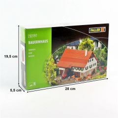 Faller 232197 1/87 Ölçek, Çiftlik Evi Plastik Model Kiti