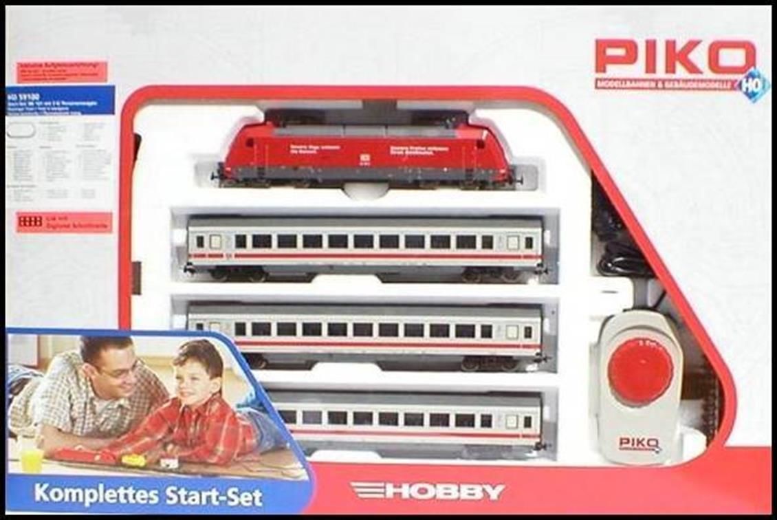59100 1/87 STARTER SET BR 101 W 3 PASSENGER CARS D
