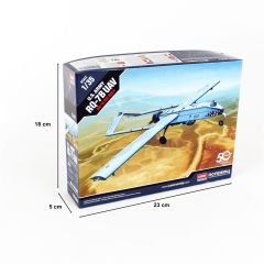 Academy 12117 1/35 U.S. ARMY RQ-7B UAV İnsansız Hava Aracı Demonte Plastik Maketi