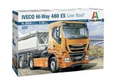 Italeri 3928S 1/24 IVECO Hi-Way 480 E5 (Low Roof) Çekici Demonte Plastik Maketi