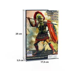 Masterbox  32012 1/32 Ölçek, Greko-Pers Savaşları Serisi, Kit.2 Hoplit, Plastik Figür Kiti
