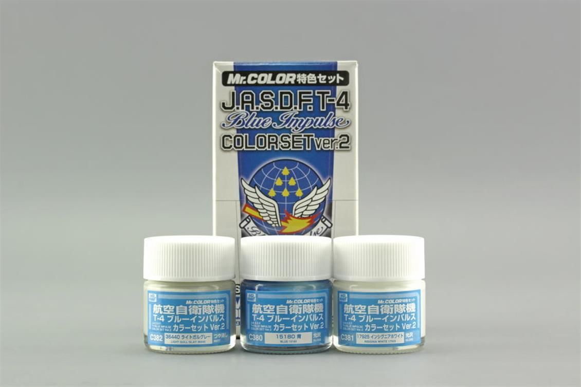 Gunze CS667 3x10 ml. Blue Impulse, Mr.Color Serisi Maket Boyası Seti