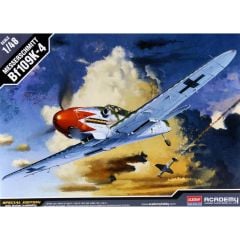 Academy 12228 1/48 Messerschmitt Bf109K-4 Savaş Uçağı Demonte Plastik Maketi