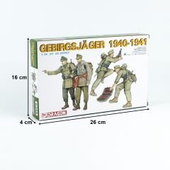 Dragon 6345 1/35 Ölçek Dağ Komandoları 1940/41, Plastik Model Kiti
