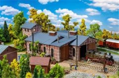 Faller 191769 1/87 3 Hatlı Lokomotif Evi Demonte Plastik Maketi