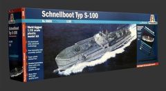Italeri 5603S 1/35 Schnellboat S-100 PRM Torpido Gemisi Demonte Plastik Maketi