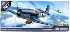 Academy 12457 1/72 F4U-1 Corsair Savaş Uçağı Demonte Plastik Maketi