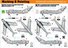 Mistercraft F003 1/48  Mig-17PF Radar Fresco Savaş Uçağı Demonte Plastik Maketi