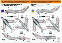 Mistercraft F003 1/48  Mig-17PF Radar Fresco Savaş Uçağı Demonte Plastik Maketi
