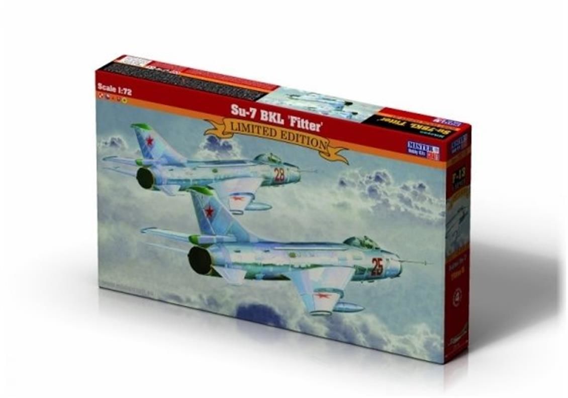 Mistercraft F013 1/72 Su-7BKL Fitter Savaş Uçağı Demonte Plastik Maketi