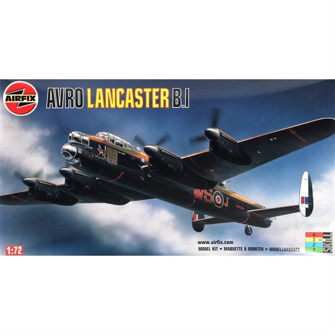 A08002 1/72 AVRO LANCESTER BI/II