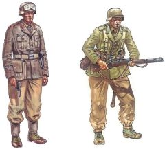 Italeri 6099S 1/72 WWII D.A.K. Piyade Askerleri Demonte Plastik Maket Seti