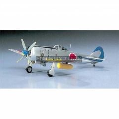 Hasegawa A4 00134 1/72 Ölçek Nakajima Ki84 Hayate (Frank) Savaş Uçağı Plastik Model Kiti