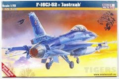 Mistercraft D116 1/72 1/72 F-16CJ-52+ (Şahin) Savaş Uçağı Demonte Plastik Maketi