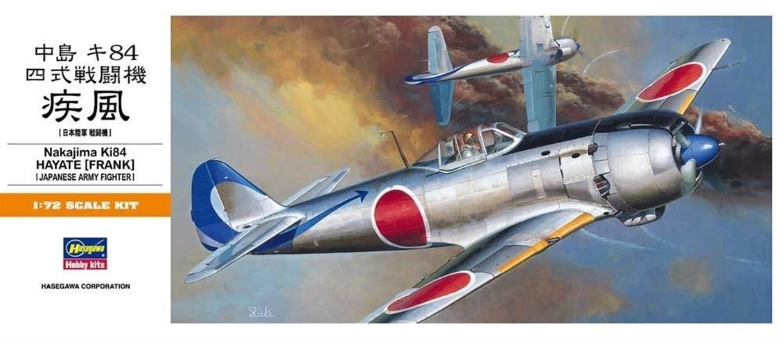 Hasegawa A5 00135 1/72 Ölçek Mitsubishi J2M3 Raiden (Jack) Savaş Uçağı Plastik Model Kiti