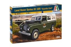 Italeri 6542S 1/35 Land Rover III 109 (Sivil Muhafız) Askeri Araç Demonte Plastik Maketi
