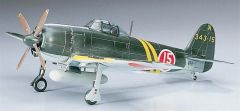 Hasegawa A6 00136 1/72 Ölçek Kawanishi N1K2-J Shidenkai (George) Savaş Uçağı Plastik Model Kiti