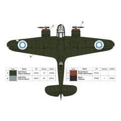 72003 1/72 Bristol Blenheim Mk.I British light bom