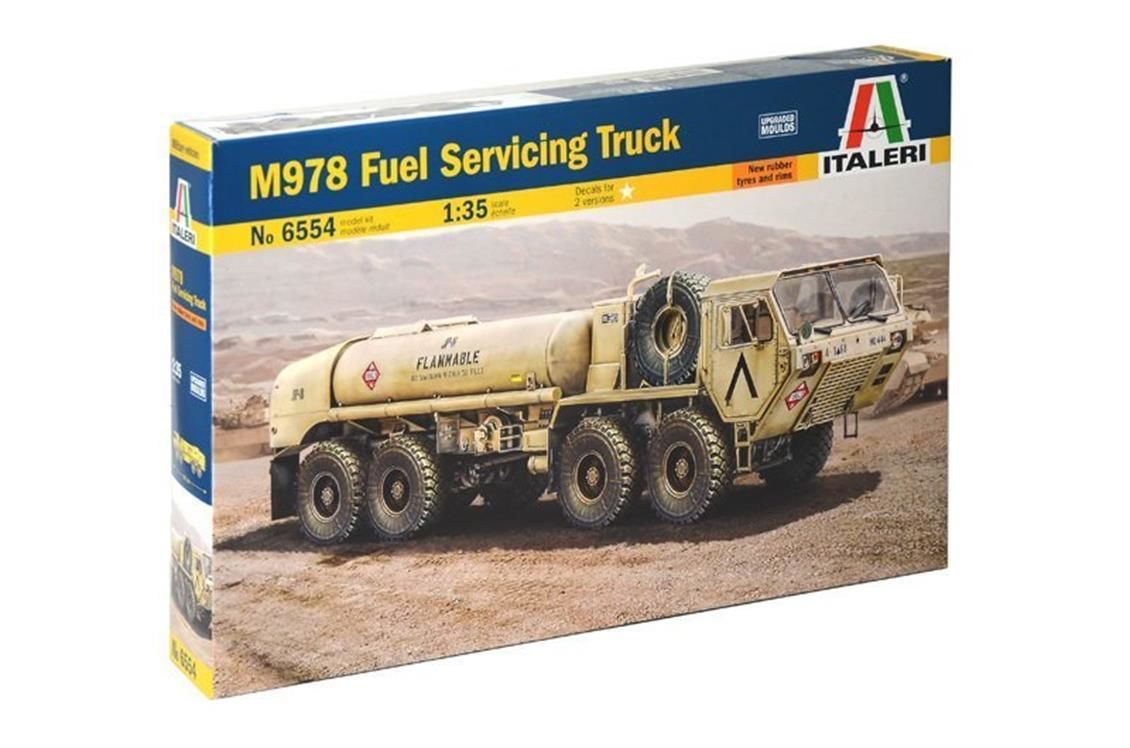 Italeri 6554S 1/35 M978 Askeri Yakıt Servis Kamyonu Demonte Plastik Maketi