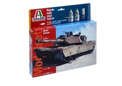 Italeri 77001 1/72 M1 Abrams Tank Demonte Plastik Maket Seti