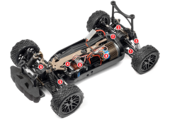 MAVERICK STRADA RX 1/10 RTR ELECTRIC RALLY CAR