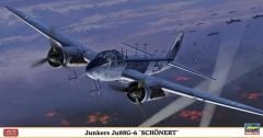 Hasegawa 01955 1/72 Ölçek Junkers JU88G-6 Schönert (Limited Edition) Savaş Uçağı Plastik Model Kiti