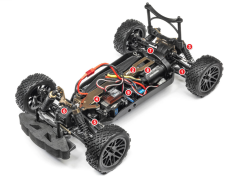 Maverick Strada Red RX Brushless 1/10 RTR Electric Rally Car