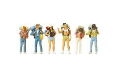 Preiser 10296 1/87 Ölçek trakingciler Figürleri