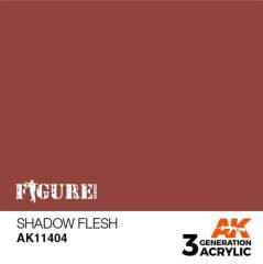AK Interactive 11404 17 ml. Shadow Flesh, Figürler için Akrilik Maket Boyası
