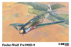 Hasegawa ST19 08069 1/32 Ölçek Focke-Wulf Fw190D-9 Savaş Uçağı Plastik Model Kiti