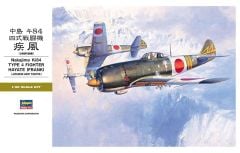 Hasegawa ST24 08074 1/32 Ölçek Nakajima Ki84 Type 4 Hayate (Frank) Savaş Uçağı Plastik Model Kiti