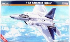 Mistercraft F006 1/72 F-22 Gelişmiş Avcı Uçağı  Demonte Plastik Maketi