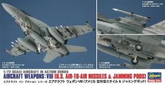 Hasegawa X72-13 35113 1/72 Ölçek Savaş Uçağı Silahları-VIII Plastik Model Kiti