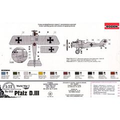 003 1/72 Pfalz D.III