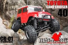 TAMIYA 1/10 TOYOTA LANDCRUISER 40 (CR-01 CHASSIS) KIT DEMONTE